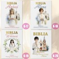 Pamiątka na KOMUNIĘ ŚWIĘTĄ CHRZEST BIBLIA PISMO ŚW nadruk z imieniem