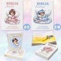 Pamiątka na KOMUNIĘ ŚWIĘTĄ CHRZEST BIBLIA PISMO ŚW nadruk z imieniem