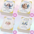 Personalizowane pudełko na Chrzest Komunię drewniane białe UV imię dedykacja