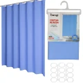 ZASŁONA PRYSZNICOWA 180X200 DO WANNY Kabiny Zasłonka Pod Prysznic KOBALT