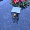 Znicz LED Jezus Dobry Pasterz kapliczka lampion na grób lustro weneckie