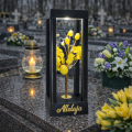 ZNICZ SOLARNY Wielkanocny na grób cmentarz DUŻY NAGROBNY ZNICZE SOLARNE