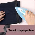 TAŚMA TERMO DO KLEJENIA ŻELAZKIEM DO PODWIJANIA SPODNI TKANIN NA GORĄCO 5m