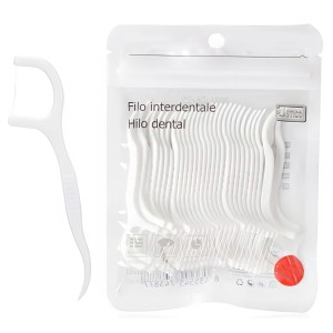 WYKAŁACZKI Z NICIĄ DENTYSTYCZNĄ DO ZĘBÓW ZESTAW 30SZT NICI MOCNA SKUTECZNA