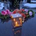 ZNICZ LED efekt płomienia LAMPION na GRÓB cmentarz WIELKANOC BAZIE