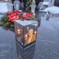 Znicz LED 15 cm PERSONALIZOWANY znicz ZE ZDJĘCIEM grawer mama dziadek