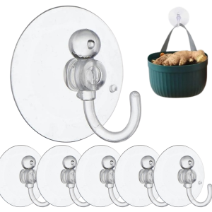 HACZYKI NA PRZYSSAWKI ZESTAW 5 SZT 4CM HACZYKI DO SZYB NA OZDOBY WIESZAKI