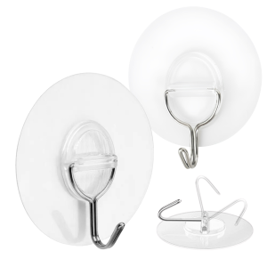 SAMOPRZYLEPNY WIESZAK HAK Przezroczysty HACZYK Ręcznik KUCHNIA Łazienka