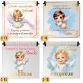 Upominek dla Gości na Chrzest Święty Personalizowane pudełko na słodycze