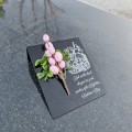 ZNICZ dekoracja STROIK na grób WIELKANOCNY podstawka na cmentarz WIELKANOC
