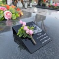 ZNICZ dekoracja STROIK na grób WIELKANOCNY podstawka na cmentarz WIELKANOC