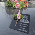 ZNICZ dekoracja STROIK na grób WIELKANOCNY podstawka na cmentarz WIELKANOC