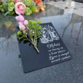 ZNICZ dekoracja STROIK na grób WIELKANOCNY podstawka na cmentarz WIELKANOC