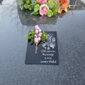 ZNICZ dekoracja STROIK na grób WIELKANOCNY podstawka na cmentarz WIELKANOC