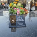 ZNICZ solarny LED STROIK na grób WIELKANOCNY znicze na cmentarz WIELKANOC
