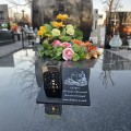 ZNICZ solarny LED STROIK na grób WIELKANOCNY znicze na cmentarz WIELKANOC
