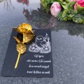 ZNICZ dekoracja STROIK na grób WIELKANOCNY podstawka na cmentarz WIELKANOC