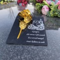 ZNICZ dekoracja STROIK na grób WIELKANOCNY podstawka na cmentarz WIELKANOC