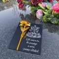 ZNICZ dekoracja STROIK na grób WIELKANOCNY podstawka na cmentarz WIELKANOC