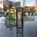 ZNICZ SOLARNY Wielkanocny na grób cmentarz DUŻY NAGROBNY ZNICZE SOLARNE