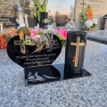 ZNICZ Led Statuetka NA CMENTARZ GRÓB DUŻA Lampka lampion Efekt płomienia