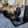 ZNICZ Led Statuetka NA CMENTARZ GRÓB DUŻA Lampka lampion Efekt płomienia
