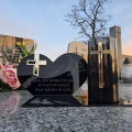 ZNICZ Led Statuetka NA CMENTARZ GRÓB DUŻA Lampka lampion Efekt płomienia