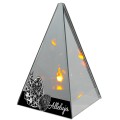 ZNICZ LED efekt płomienia LAMPION na GRÓB cmentarz WIELKANOC PISANKI