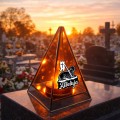 ZNICZ LED efekt płomienia LAMPION na GRÓB cmentarz WIELKANOC BARANEK
