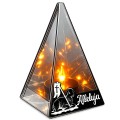 ZNICZ LED efekt płomienia LAMPION na GRÓB cmentarz WIELKANOC BARANEK