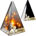 ZNICZ LED efekt płomienia LAMPION na GRÓB cmentarz WIELKANOC BARANEK