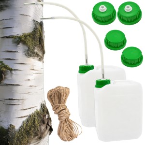 SOK Z BRZOZY ZESTAW DO ZBIERANIA SOKU Z BRZOZY POZYSKIWANIA OSKOŁY 2 SZTUKI