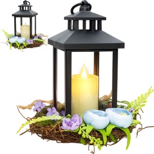 ZNICZ NA WIELKANOC WIELKANOCNY NA GRÓB CMENTARZ LATARENKA LAMPION LED