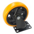 125 MM x 30 MM KÓŁKO MEBLOWE OBROTOWE  SKRĘTNE TRANSPORTOWE