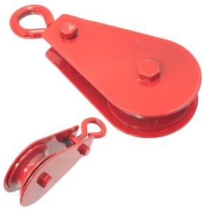 300KG BLOCZEK POJEDYNCZY LINOWY DO LIN ŚREDNICA 10MM MOCNY