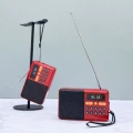 Mini Radio na budowę FM Bluetooth Przenośne na Baterie Głośnik Bezprzewodowy