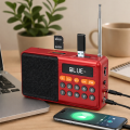 Mini Radio na budowę FM Bluetooth Przenośne na Baterie Głośnik Bezprzewodowy