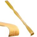 Drapaczka do pleców drewniana bambusowa długa masażer XXL 46 cm karku szyi