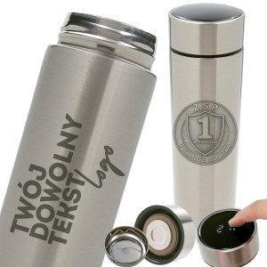 KUBEK TERMICZNY TERMOS do kawy na herbate WŁASNY GRAWER LOGO nadruk PREZENT