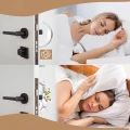 Bezbarwny silikonowy odbojnik do drzwi samoprzylepne zabezpieczenie ścian 12 szt