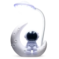 Lampka nocna Astronauta LED dla dzieci do pokoju na biurko USB