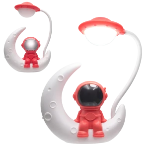 Lampka nocna Astronauta LED dla dzieci do pokoju na biurko USB
