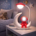 Lampka nocna Astronauta LED dla dzieci do pokoju na biurko USB