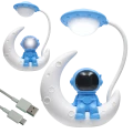 Lampka nocna Astronauta LED dla dzieci do pokoju na biurko USB