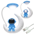 Lampka nocna Astronauta LED dla dzieci do pokoju na biurko USB