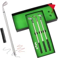 ZESTAW 3 DŁUGOPISÓW DLA GOLFISTY MINI GOLF KIJE DO GOLFA POLE GOLFOWE