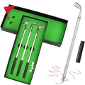 ZESTAW 3 DŁUGOPISÓW DLA GOLFISTY MINI GOLF KIJE DO GOLFA POLE GOLFOWE
