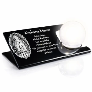 Znicz Solarny na Cmentarz GRÓB DUŻY Wodoodporny Kula Led Fotowoltaiczny